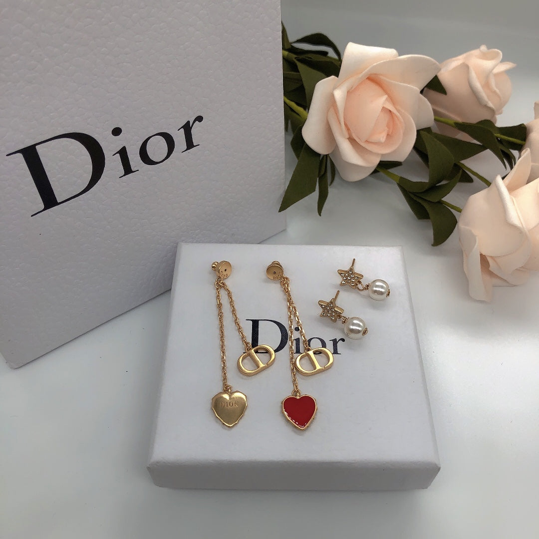 Dior Luxury Earrings | Timeless Elegance & Boutique-Grade Quality 132