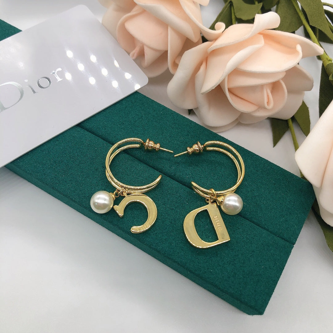 Dior Luxury Earrings | Timeless Elegance & Boutique-Grade Quality 133