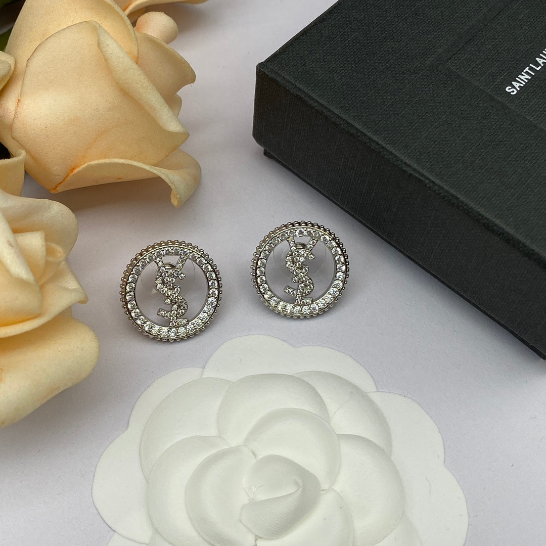 YSL Luxury Earrings | Timeless Elegance & Boutique-Grade Quality 80
