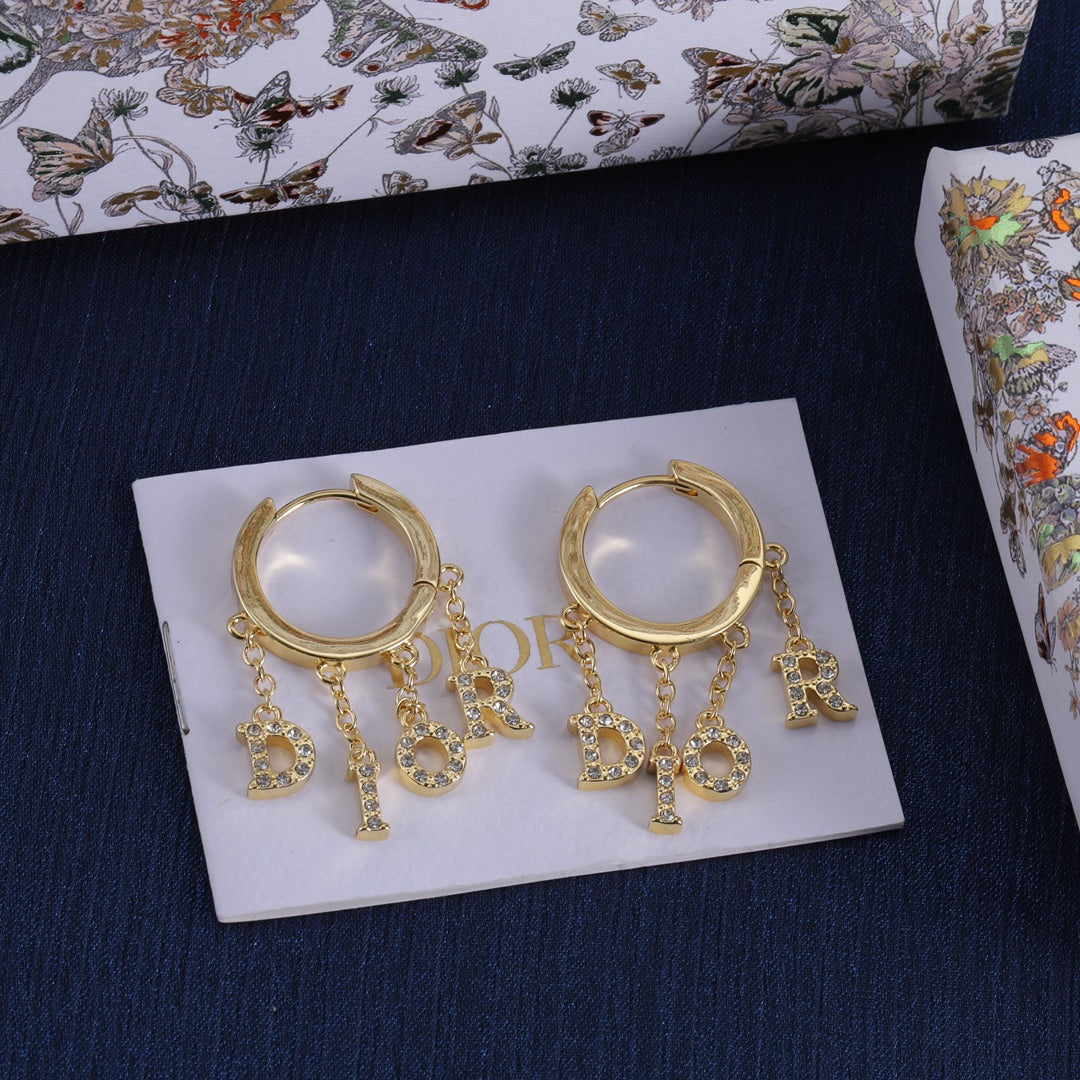 Dior Luxury Earrings | Timeless Elegance & Boutique-Grade Quality 136