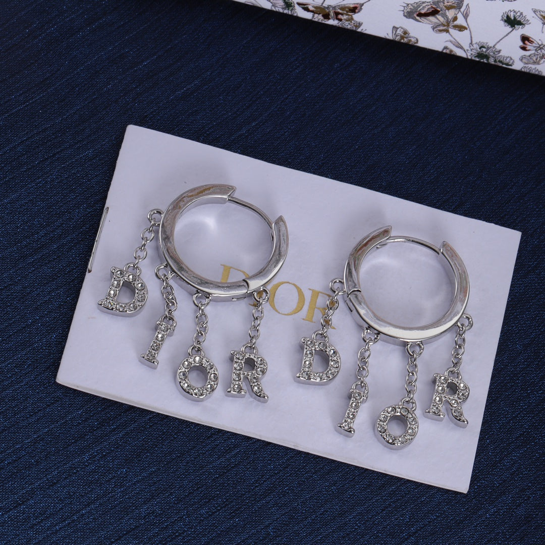 Dior Luxury Earrings | Timeless Elegance & Boutique-Grade Quality 136