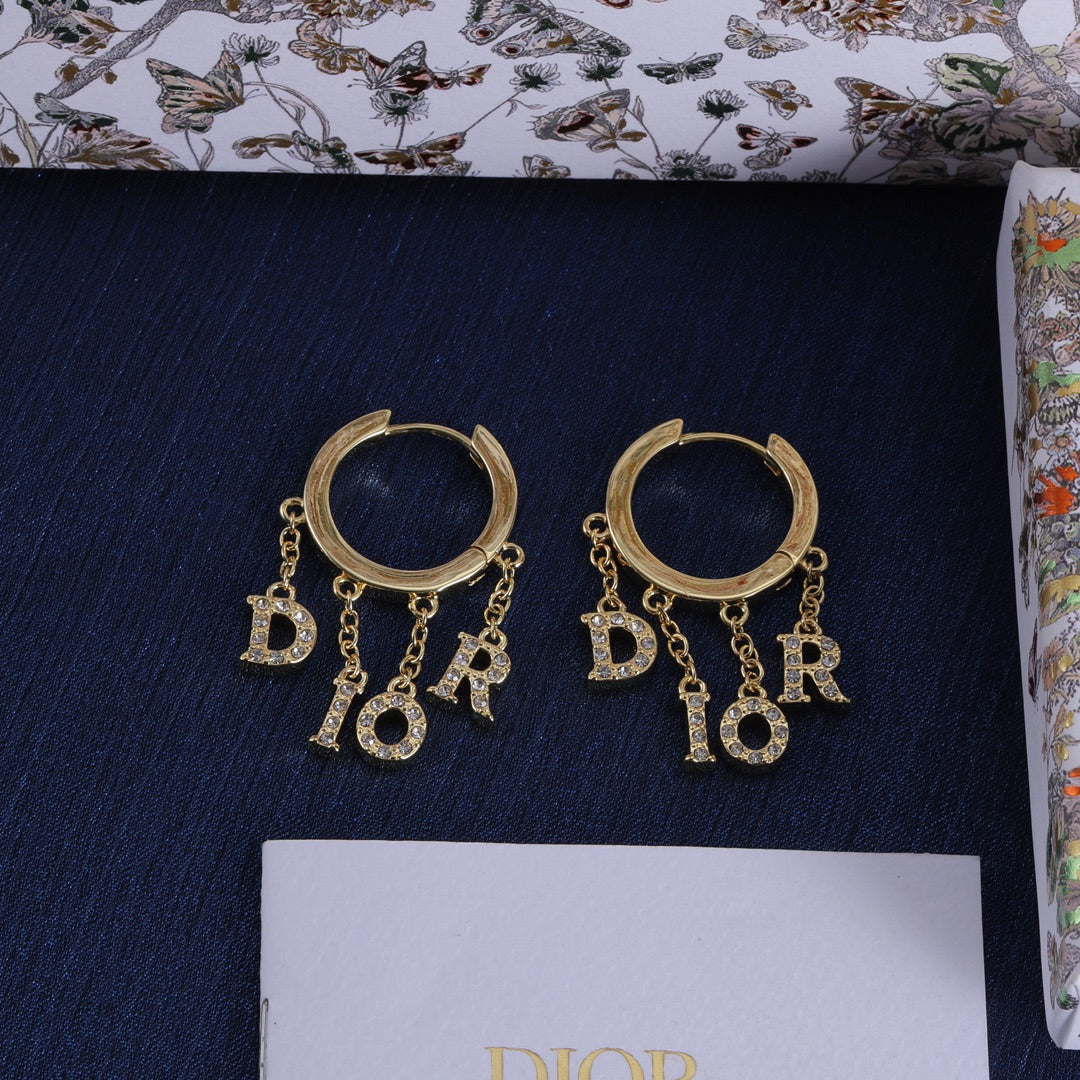 Dior Luxury Earrings | Timeless Elegance & Boutique-Grade Quality 136