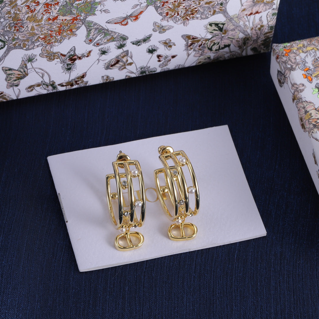 Dior Luxury Earrings | Timeless Elegance & Boutique-Grade Quality 137