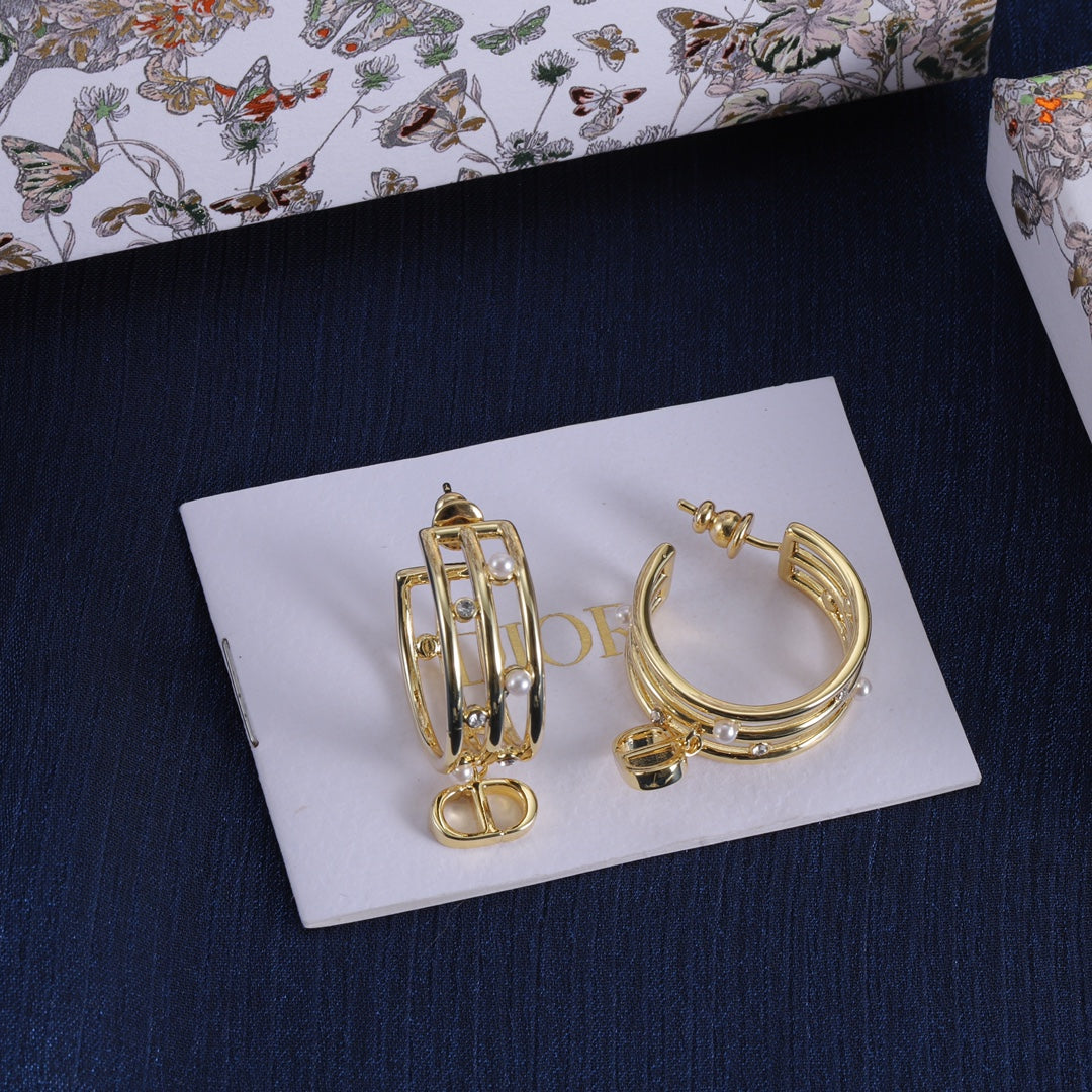 Dior Luxury Earrings | Timeless Elegance & Boutique-Grade Quality 137