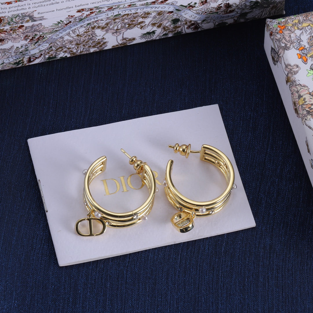 Dior Luxury Earrings | Timeless Elegance & Boutique-Grade Quality 137