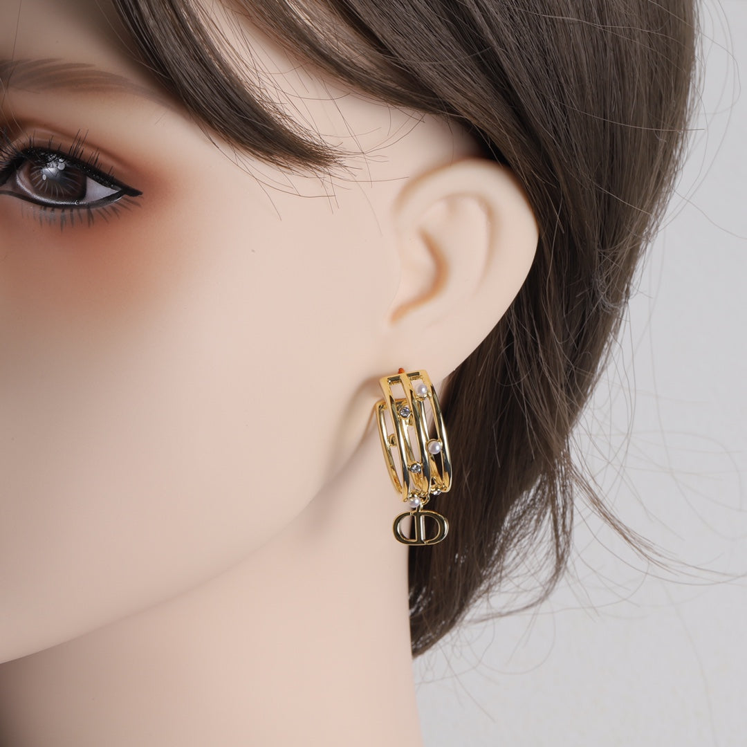 Dior Luxury Earrings | Timeless Elegance & Boutique-Grade Quality 137