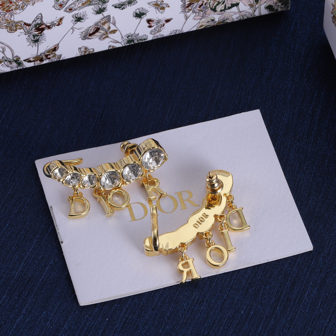 Dior Luxury Earrings | Timeless Elegance & Boutique-Grade Quality 139
