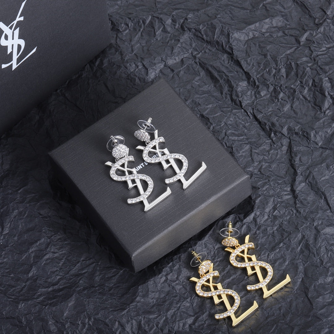 YSL Luxury Earrings | Timeless Elegance & Boutique-Grade Quality 84