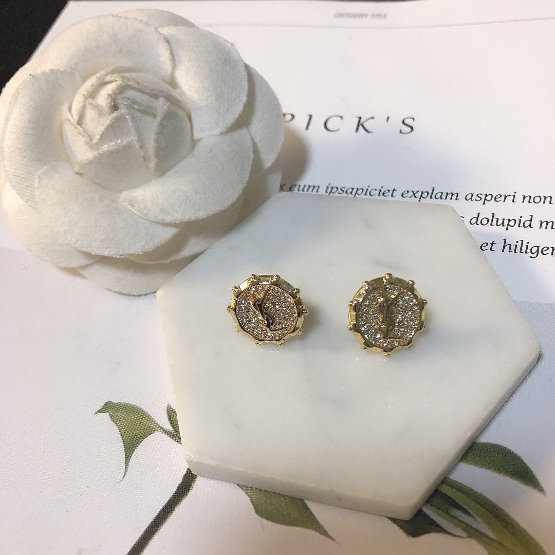 YSL Luxury Earrings | Timeless Elegance & Boutique-Grade Quality 85