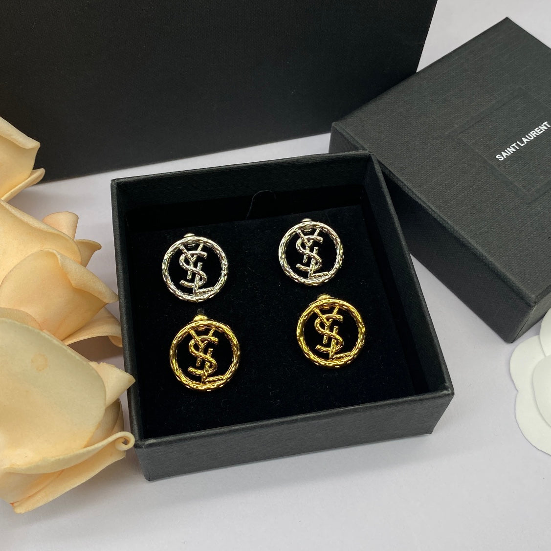 YSL Luxury Earrings | Timeless Elegance & Boutique-Grade Quality 87