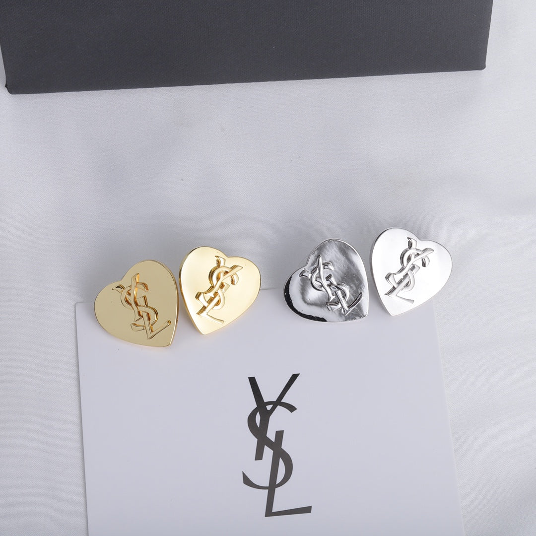 YSL Luxury Earrings | Timeless Elegance & Boutique-Grade Quality 88