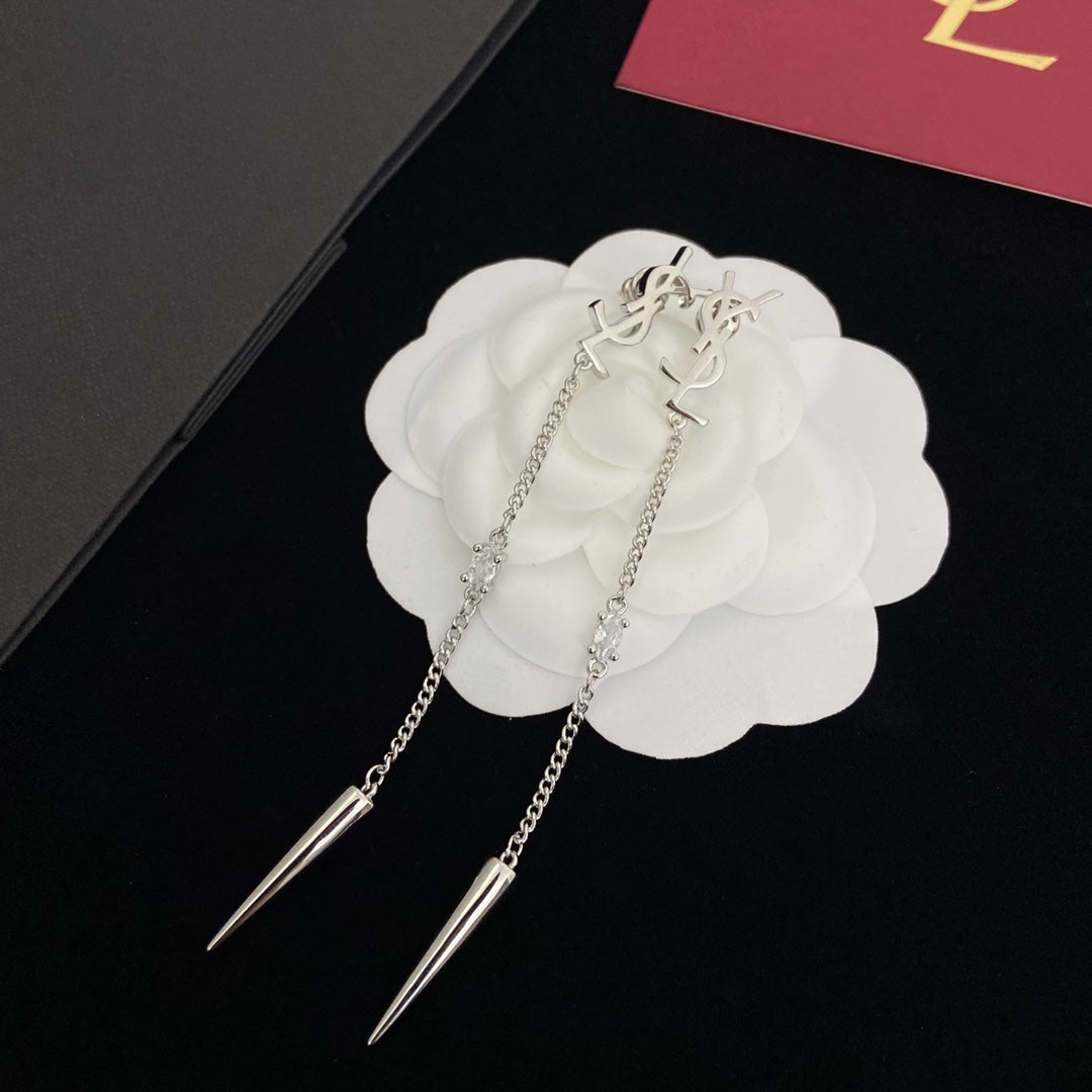 YSL Luxury Earrings | Timeless Elegance & Boutique-Grade Quality 90
