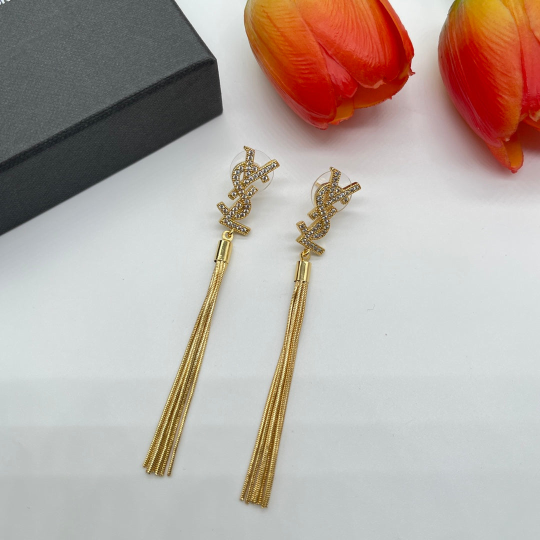 YSL Luxury Earrings | Timeless Elegance & Boutique-Grade Quality 92