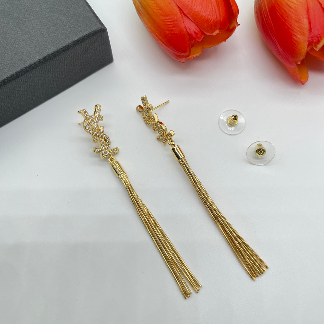 YSL Luxury Earrings | Timeless Elegance & Boutique-Grade Quality 92