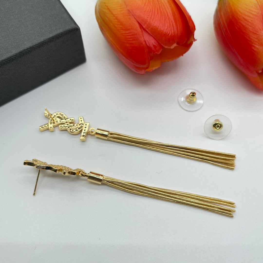YSL Luxury Earrings | Timeless Elegance & Boutique-Grade Quality 92
