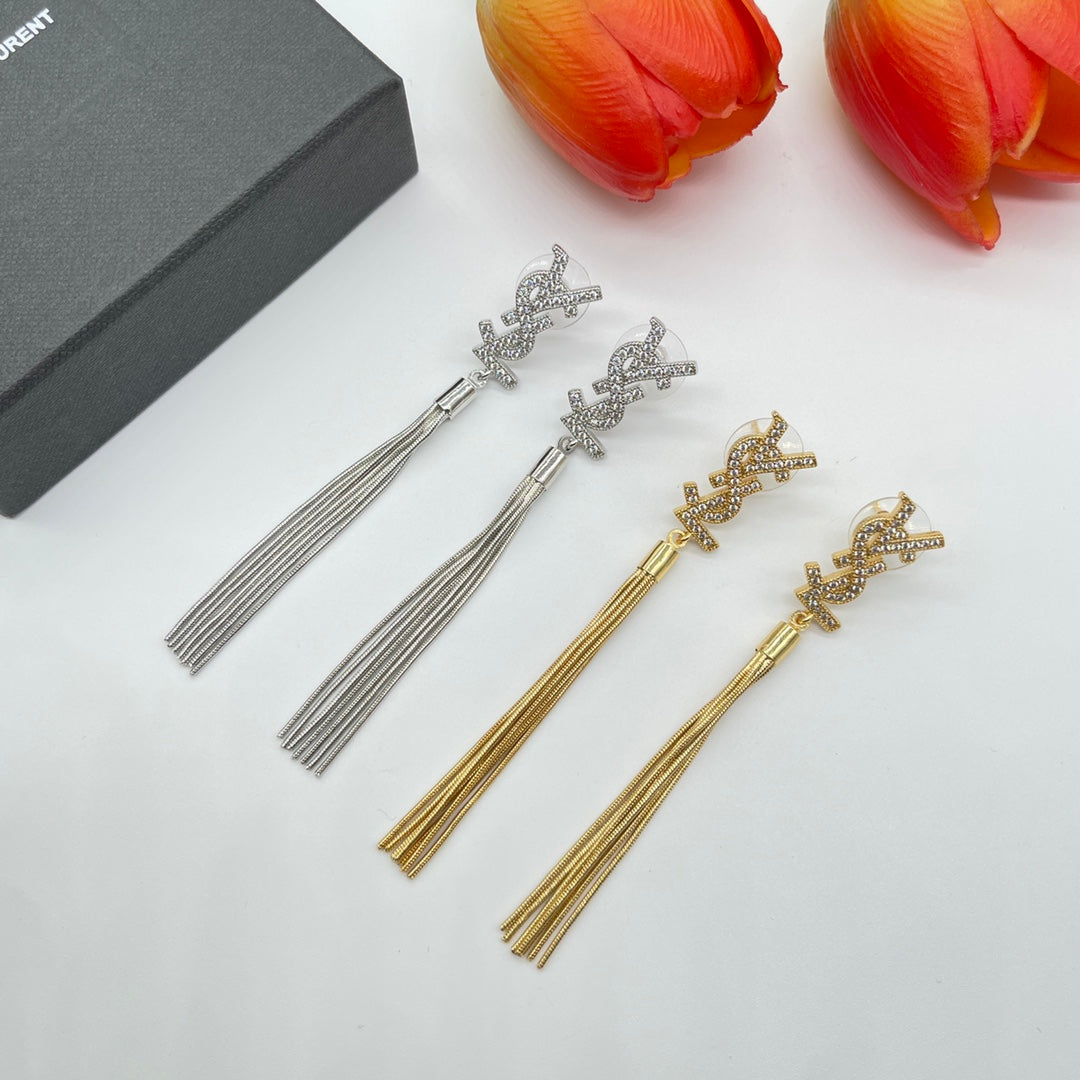 YSL Luxury Earrings | Timeless Elegance & Boutique-Grade Quality 92